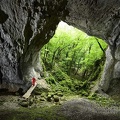 Grotte de la Baume Archée, vers Mouthier Hautepierre (photo de Philippe Crochet)