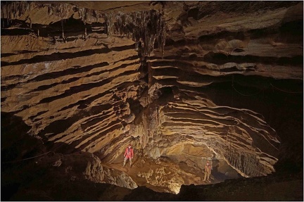 Grotte Baudin, réseau du Verneau, vers Nans sous Sainte Anne