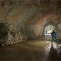 Grotte des Faux Monnayeurs en crue -Mouthier Hautepierre (Photo Franck Feret)