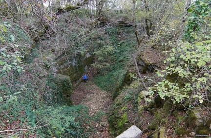 Doline rocheuse d&#039;entrée ,  Daniel  (2)